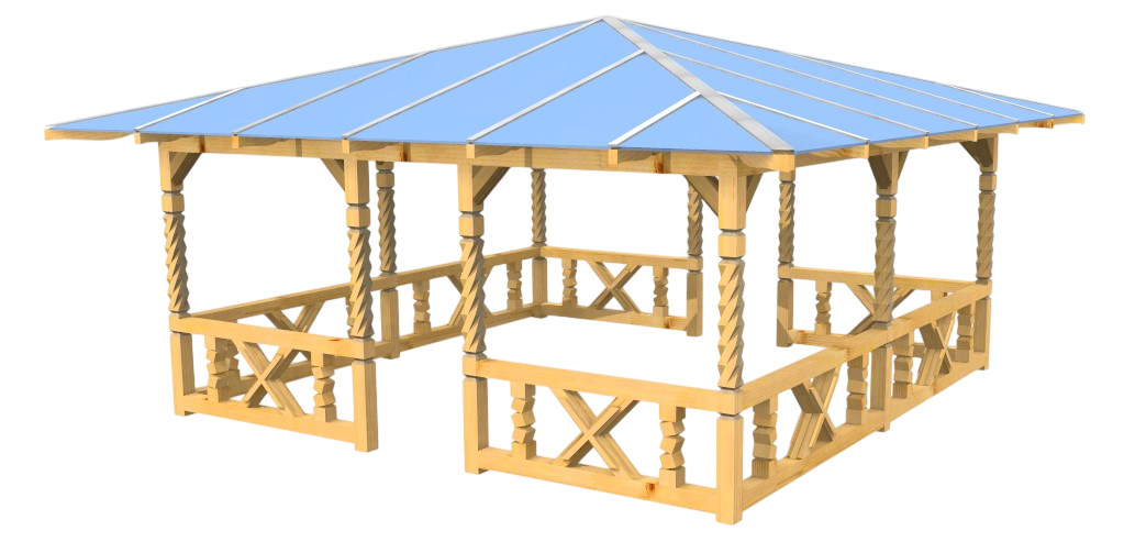 Pavillon 5x5 m