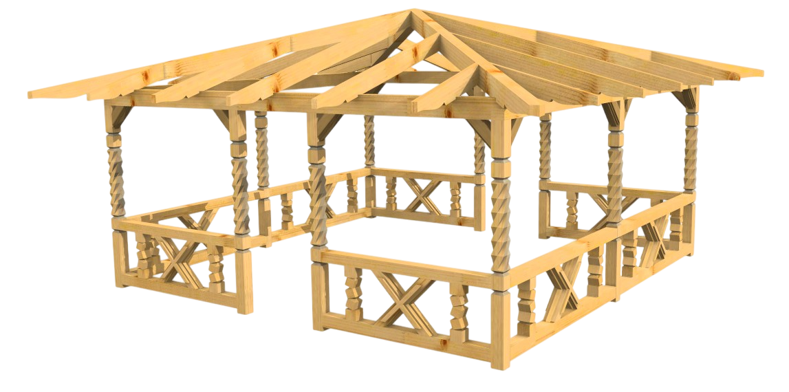 Pavillon 5x5 m