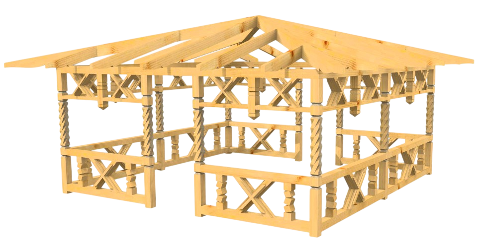 Pavillon 5x5 m